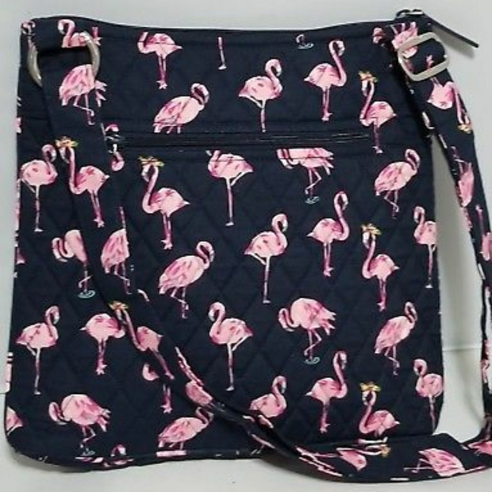 NWT VERA BRADLEY HIPSTER in FLAMIMGO FIESTA